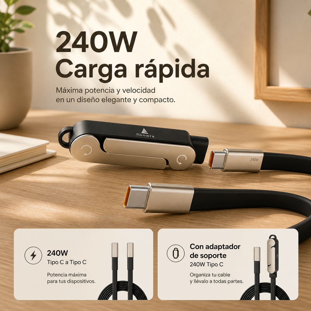 Cable Stand 2 en 1