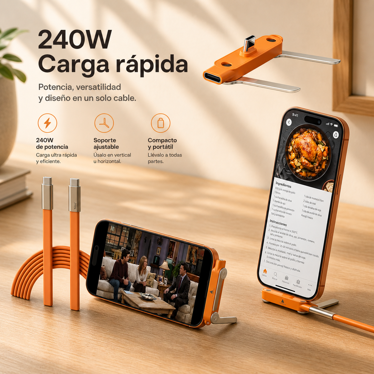 Cable Stand 2 en 1
